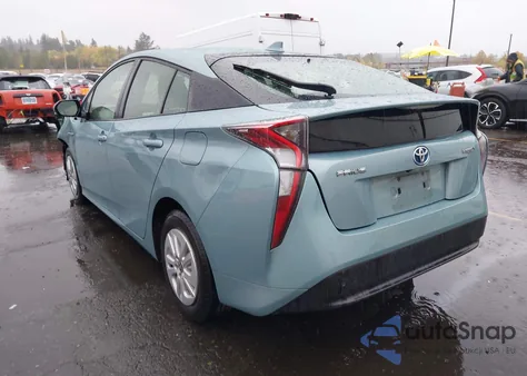 2016 Toyota Prius Two from USA, damaged, VIN JTDKBRFU3G3017093